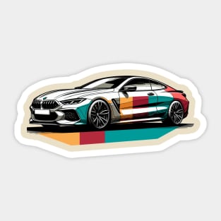 BMW M8 Sticker